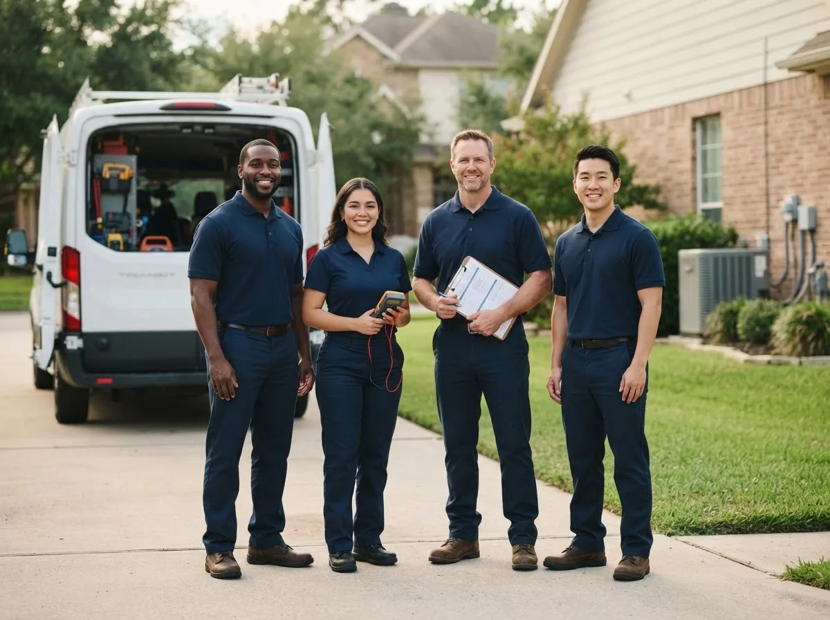 Certified HVAC technician near Huntersville, NC